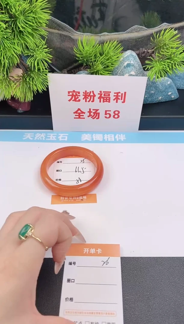 未镶嵌手镯石英质玉25