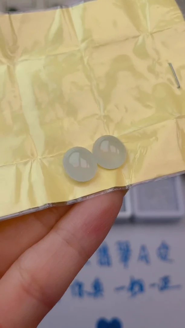 裸石翡翠天然翡翠蛋面15
