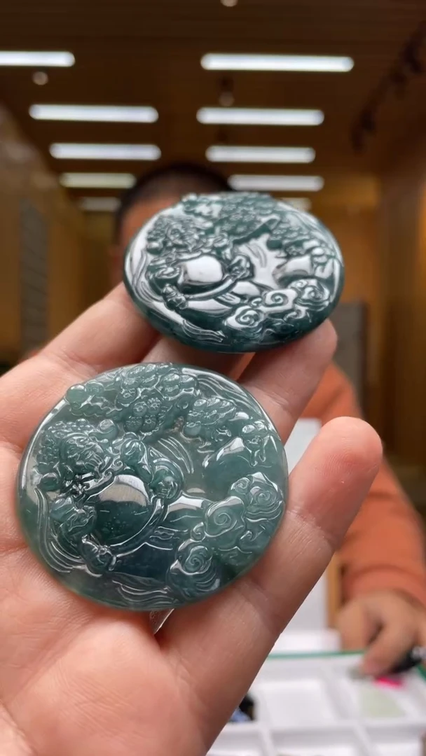 【闪购商品】定制翡翠未镶嵌多样性发货 （只发一件）x6