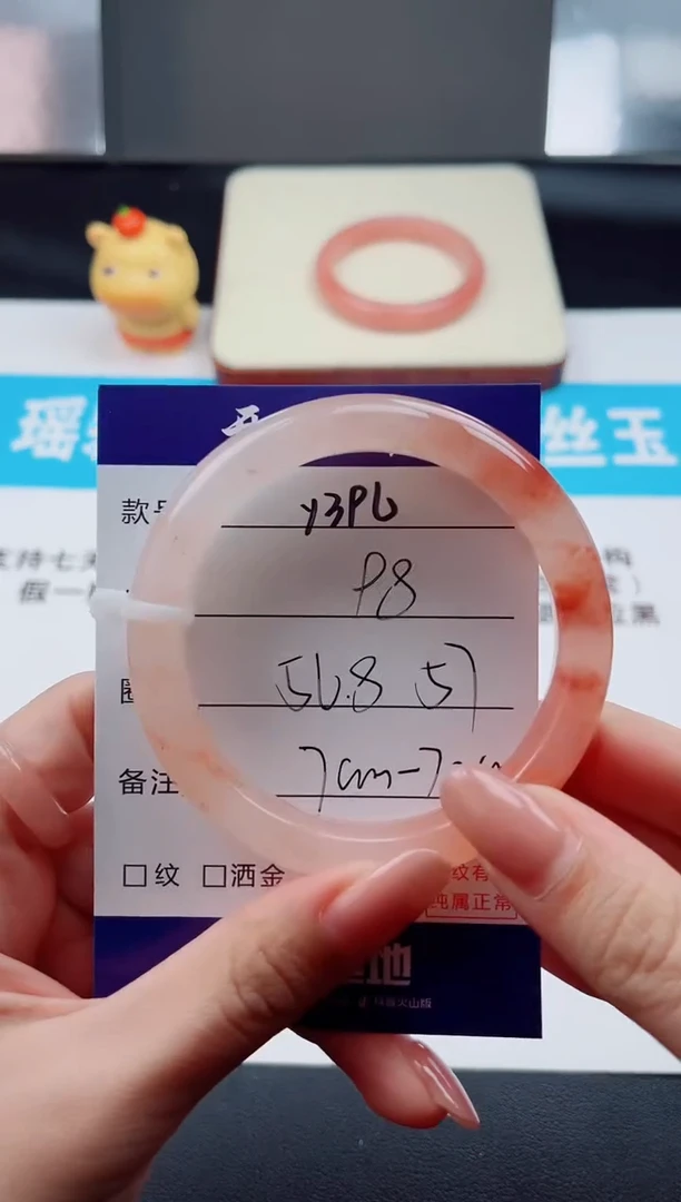 未镶嵌手镯石英质玉Y396