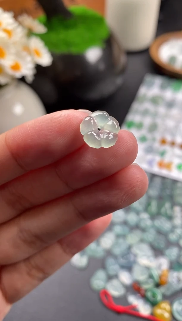 散珠翡翠冰种花花