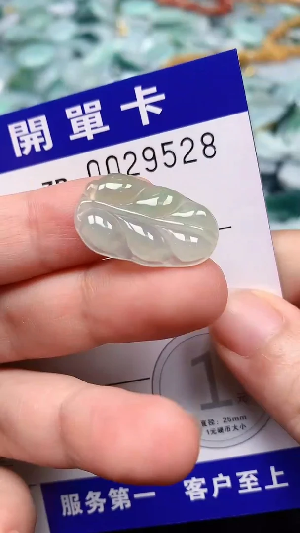 颈饰未镶嵌翡翠A货翡翠