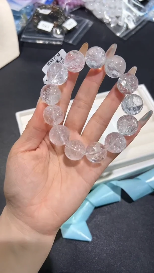 未镶嵌手链水晶99t多样性发其一【1条】默认微瑕17mm