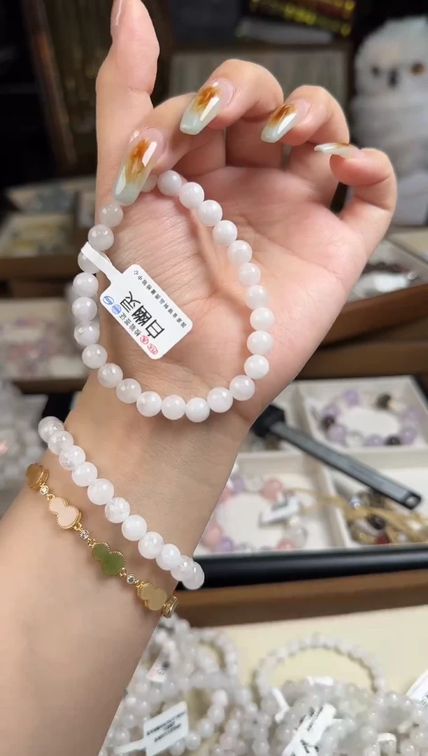 未镶嵌手链水晶S3 水晶7mm手链多样性发一