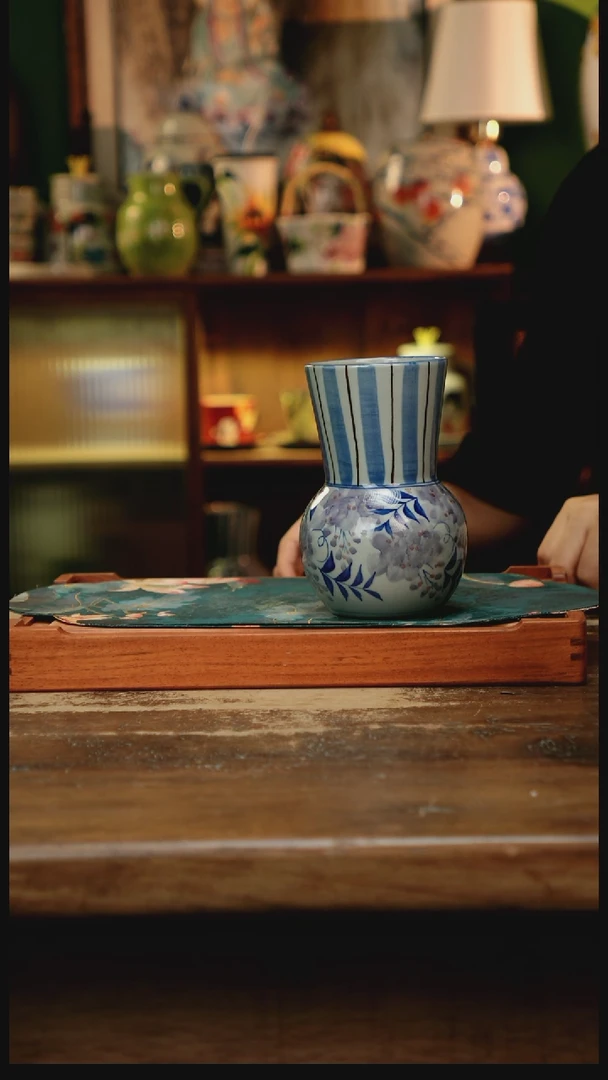 瓷片景德镇纯手工釉下彩精品茶具