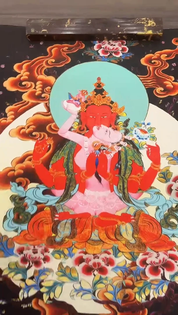 卷轴画唐卡16006