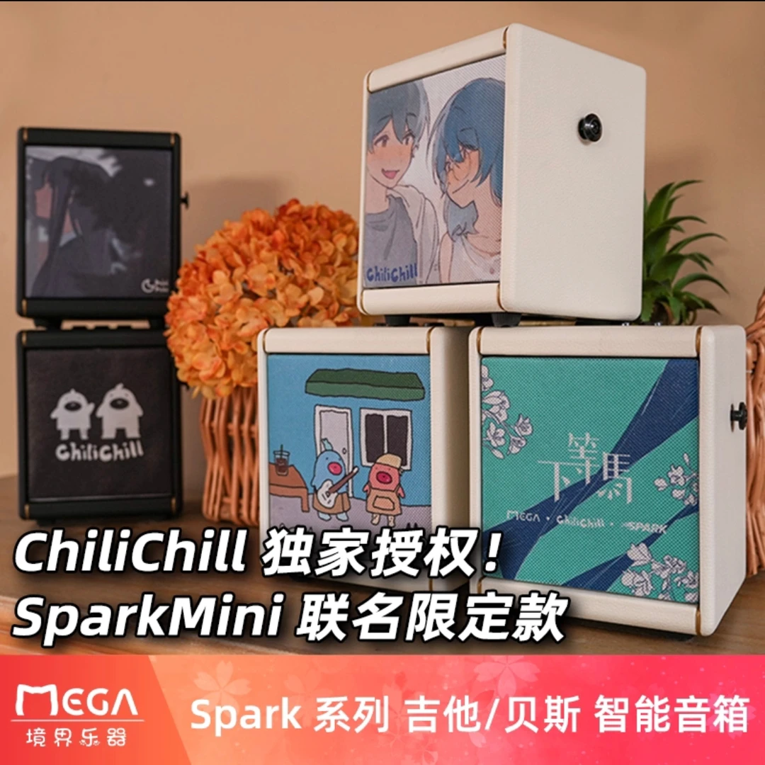 Positive Grid音箱Spark2/Mini/40/Go/Live效果器内录贝斯可充电