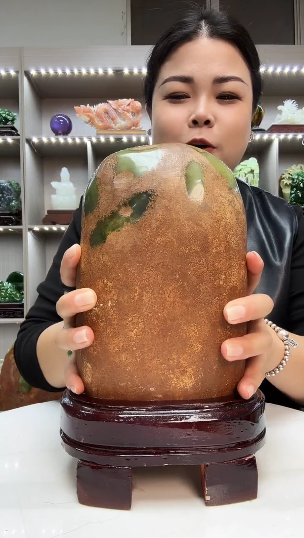 石材天然石材家居摆件办公室客厅玄关高档摆件