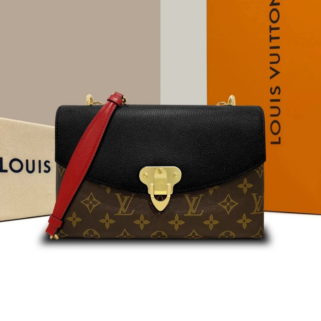 99新 LouisVuitton/路易威登 传奇信封黑金/单价包/精选