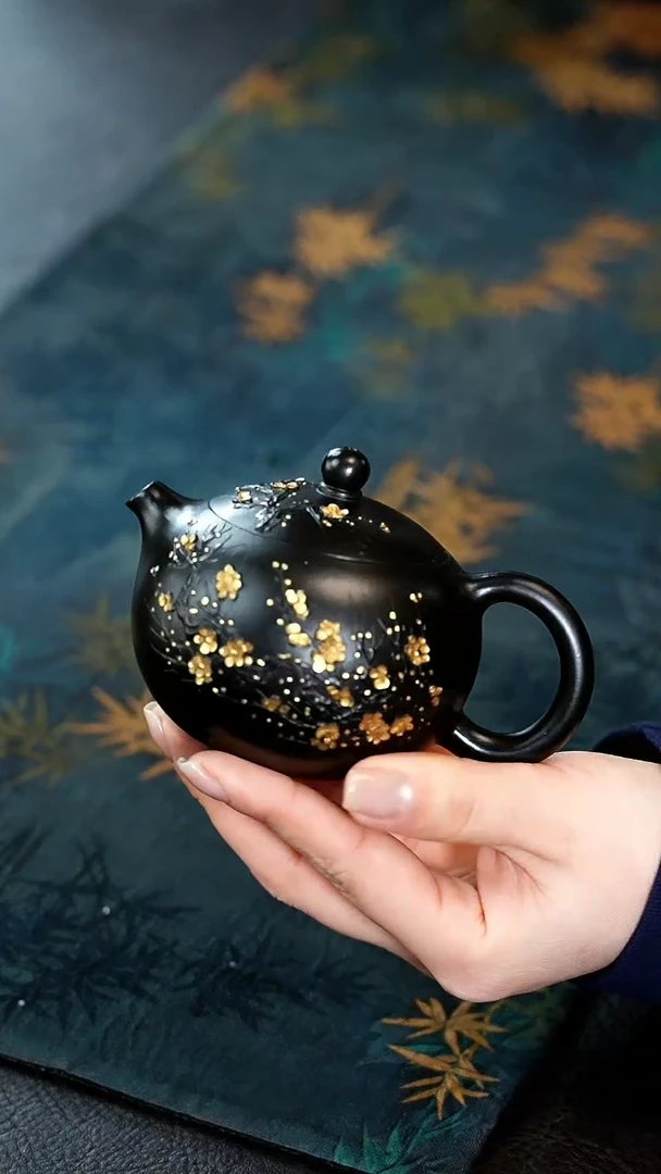 【闪购商品】紫砂茶壶40紫砂壶雾灰西施