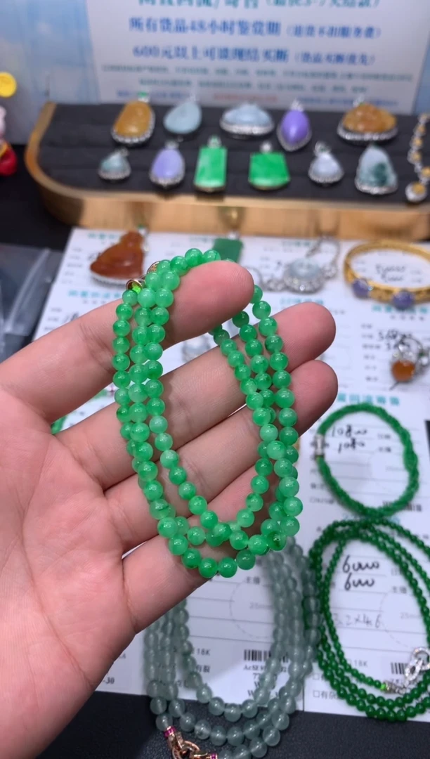 定制翡翠未镶嵌模式推广期48小时鉴赏期