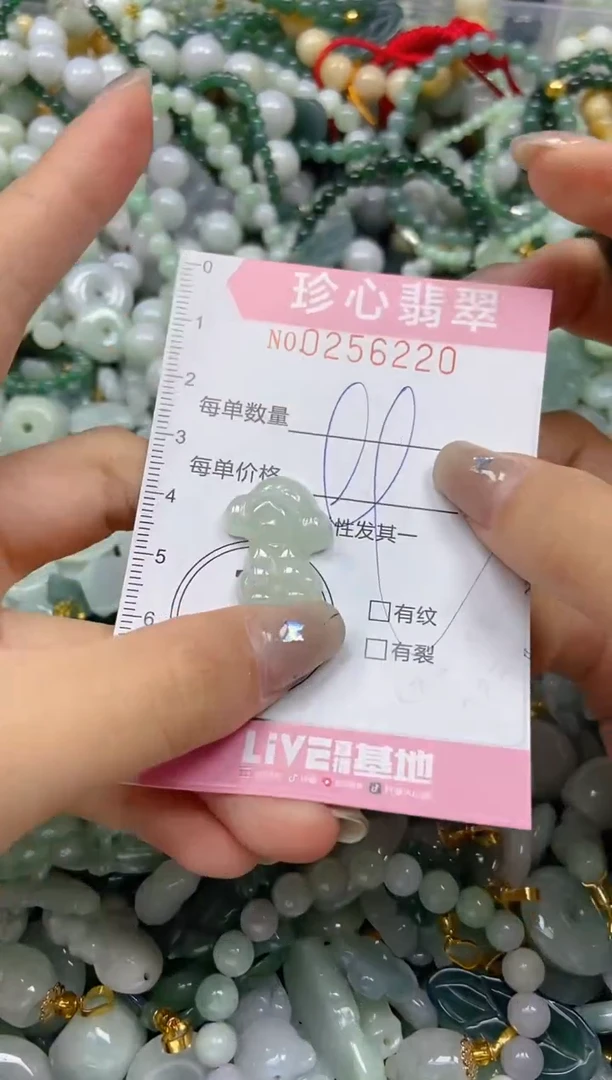 翡翠未镶嵌颈饰闪购0256220