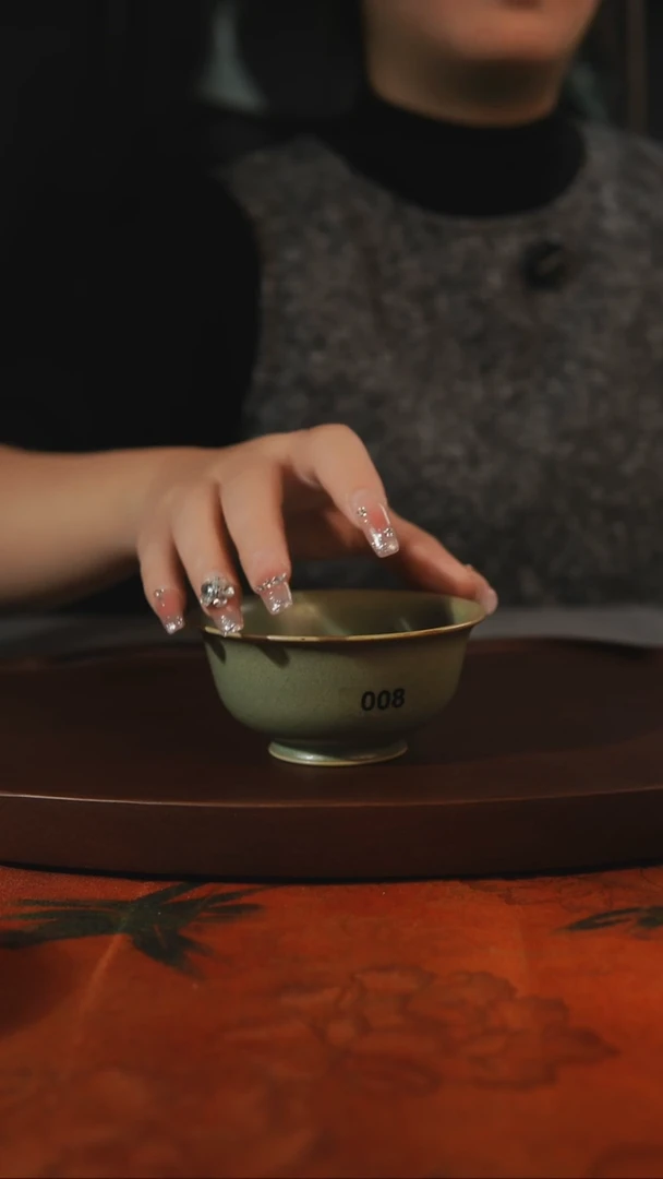杯子柴烧 008 汝州原产地原矿仿古老釉