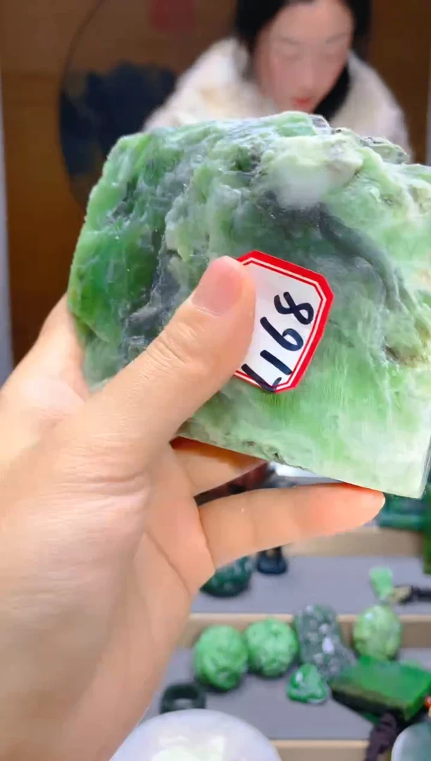 【闪购商品】和田玉（碧玉）珠宝半成品未镶嵌1