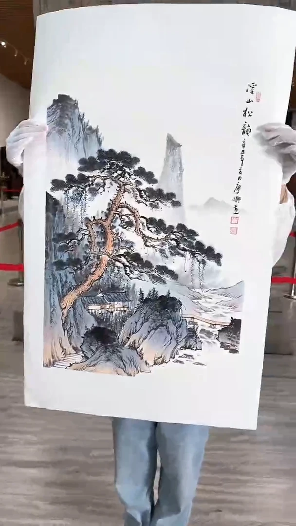 国画14众合艺术馆李庆兴老师作品