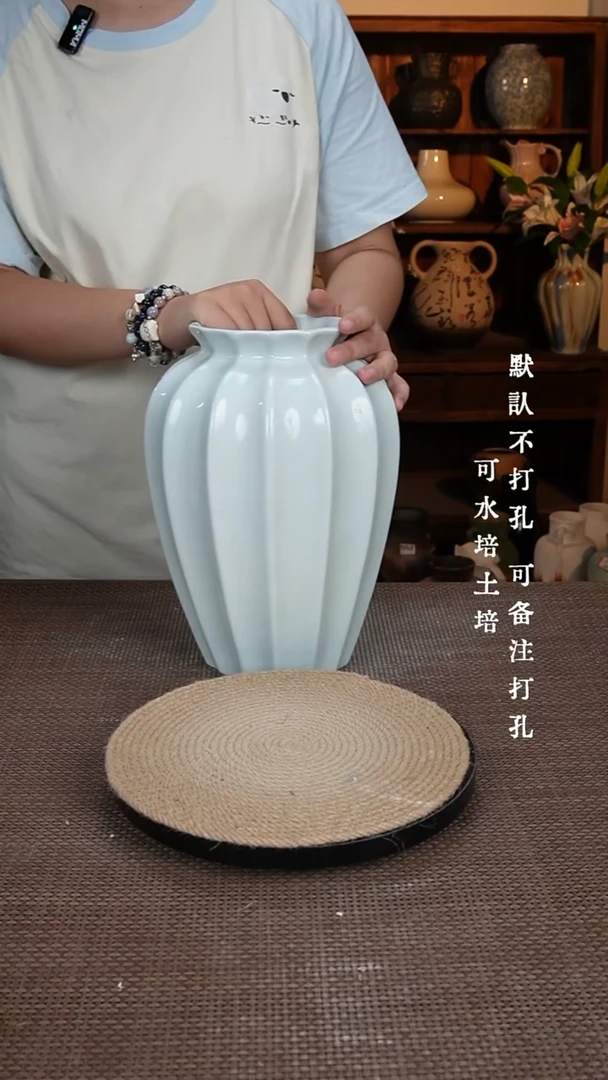 摆件0100景德镇陶瓷花瓶