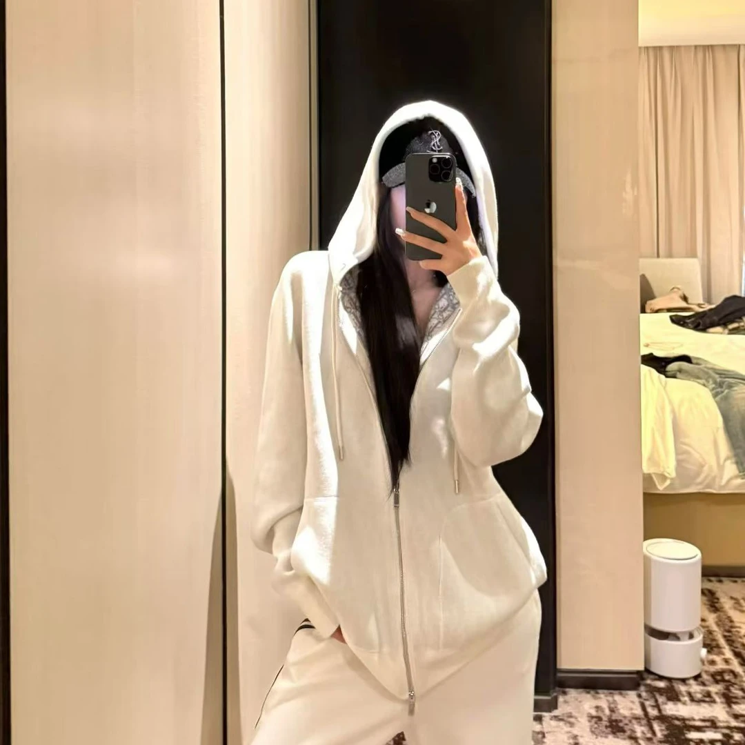 新款白色百搭高级休闲外套男女同款【0382】