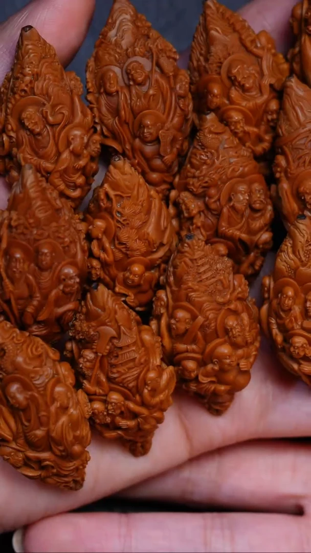 【闪购商品】橄榄核其他宋水官万佛十八罗汉