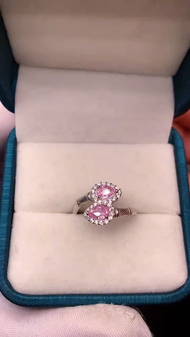 【闪购商品】碧玺戒指银S925镶嵌............