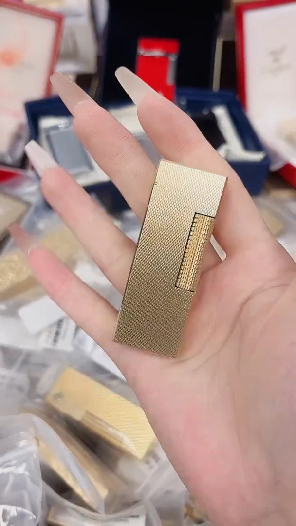 纯铜019登家四代金色麦穗纹