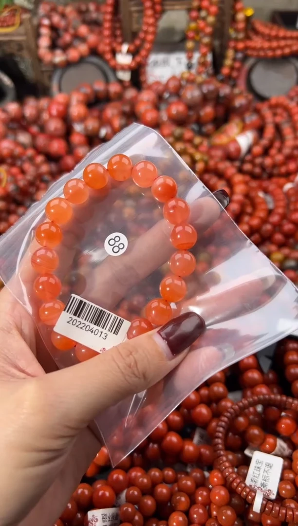 未镶嵌手串南红玛瑙10