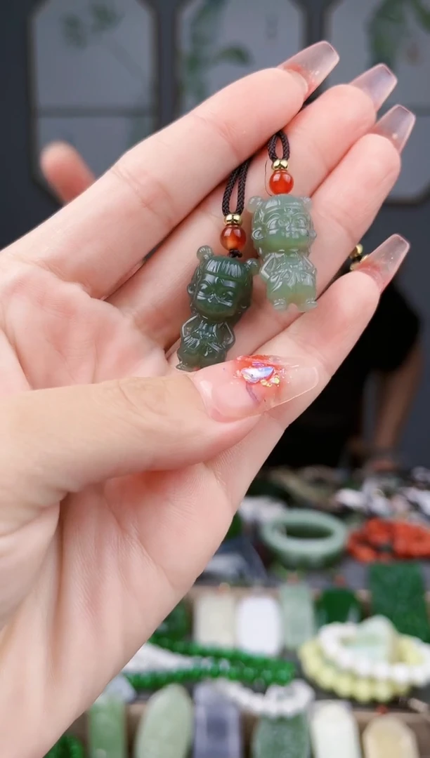 和田玉未镶嵌颈饰多样性发货  拍一单发一个