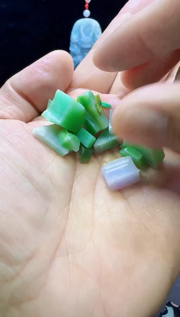翡翠未镶嵌颈饰?***?148天然A货翡翠