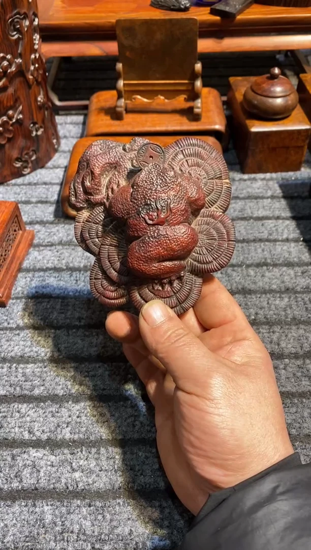 【闪购商品】香榧木木雕文房木器文房雅玩