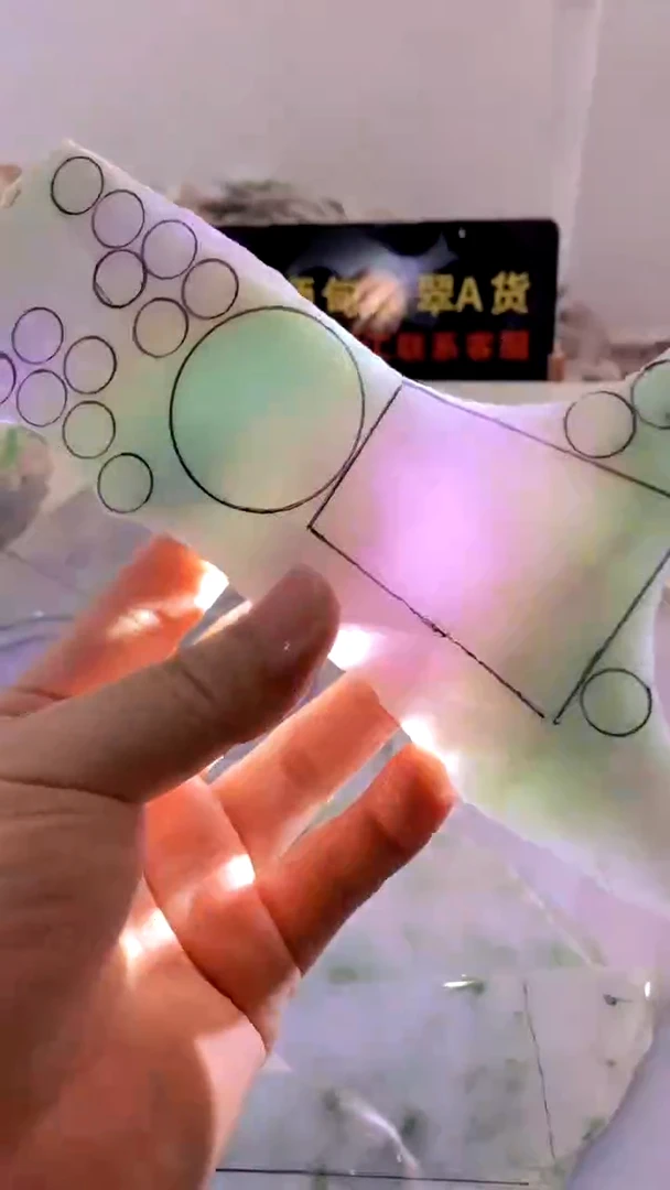 翡翠未镶嵌颈饰缅甸A货翡翠433
