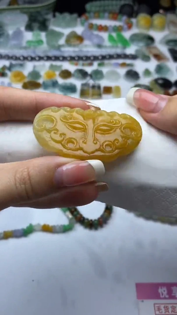 未镶嵌定制翡翠毛货定制不退不换