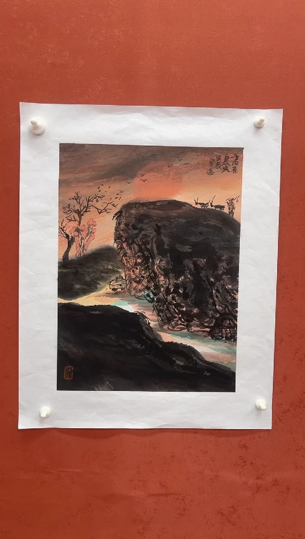 国画长城丹青书画院（李YY老师精品画作）