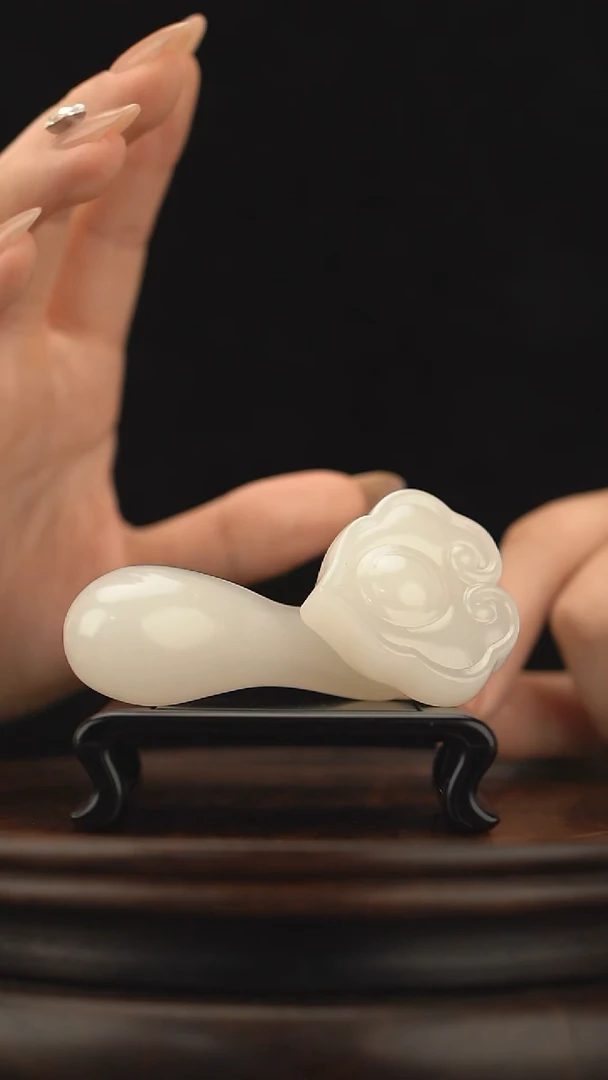 玉【吉祥如意】玉石摆件手把件