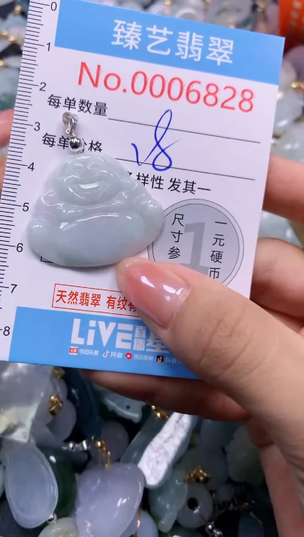 颈饰未镶嵌翡翠6828