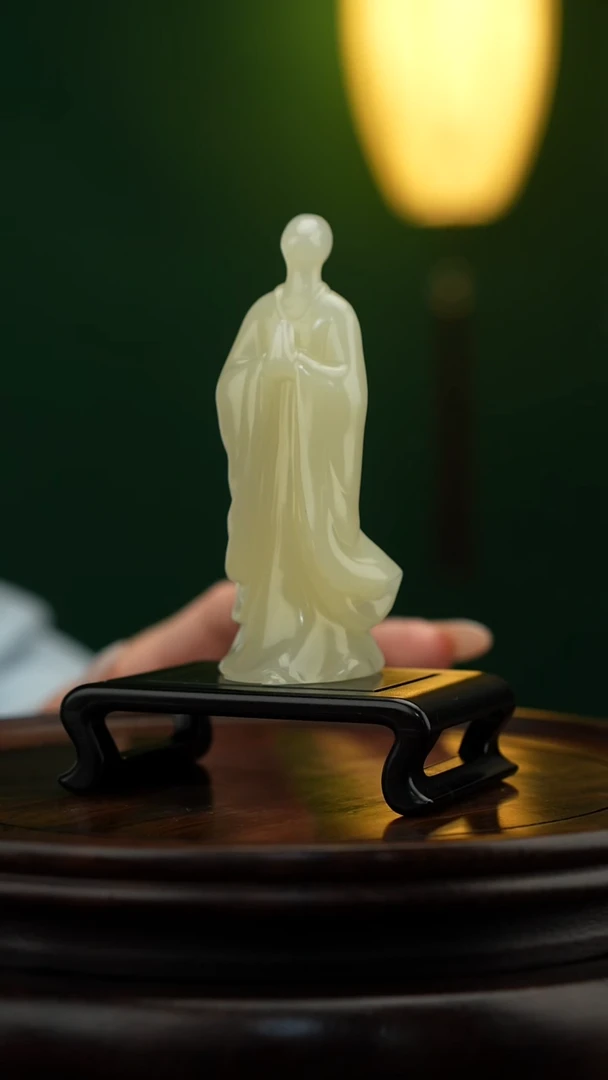 玉【无相佛】天然玉石摆件