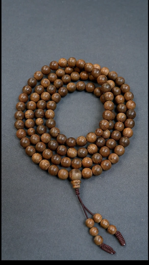 沉香手串9mm正区菩萨棋多圈37.7g