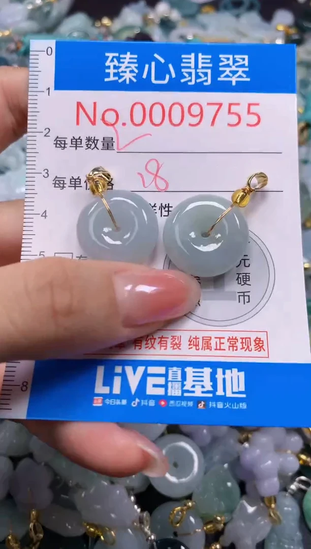 颈饰未镶嵌翡翠9755