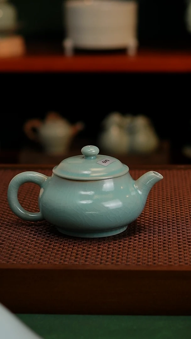 杯仿古釉 手工壶瑕疵049