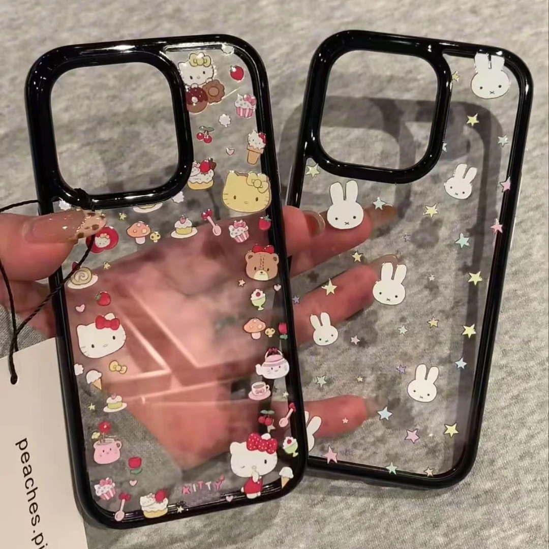 诚星泽米菲兔kt猫适用苹果16/15/14/13/12新款iPhone11手机壳XR软