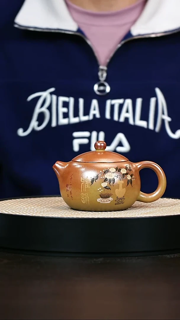 茶壶紫砂柴烧西施