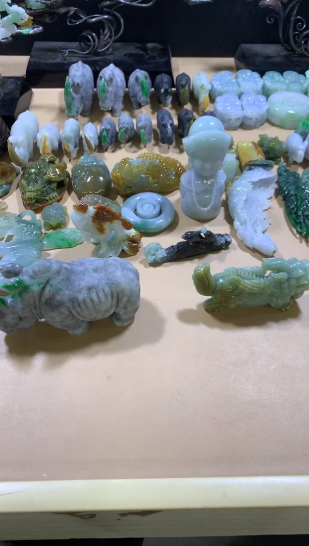 未镶嵌挂件翡翠用****6翡翠摆件