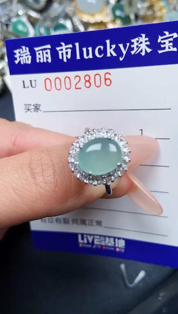 【闪购商品】翡翠颈饰银S925镶嵌2806