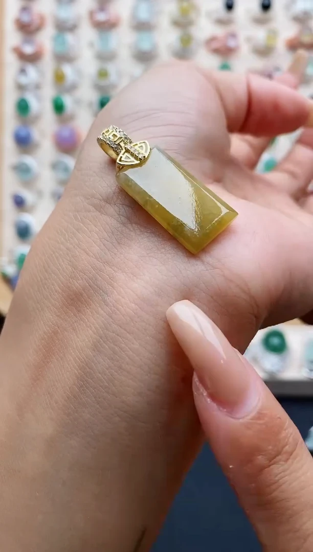 翡翠戒指银S925镶嵌天然缅甸翡翠A货333 4-5