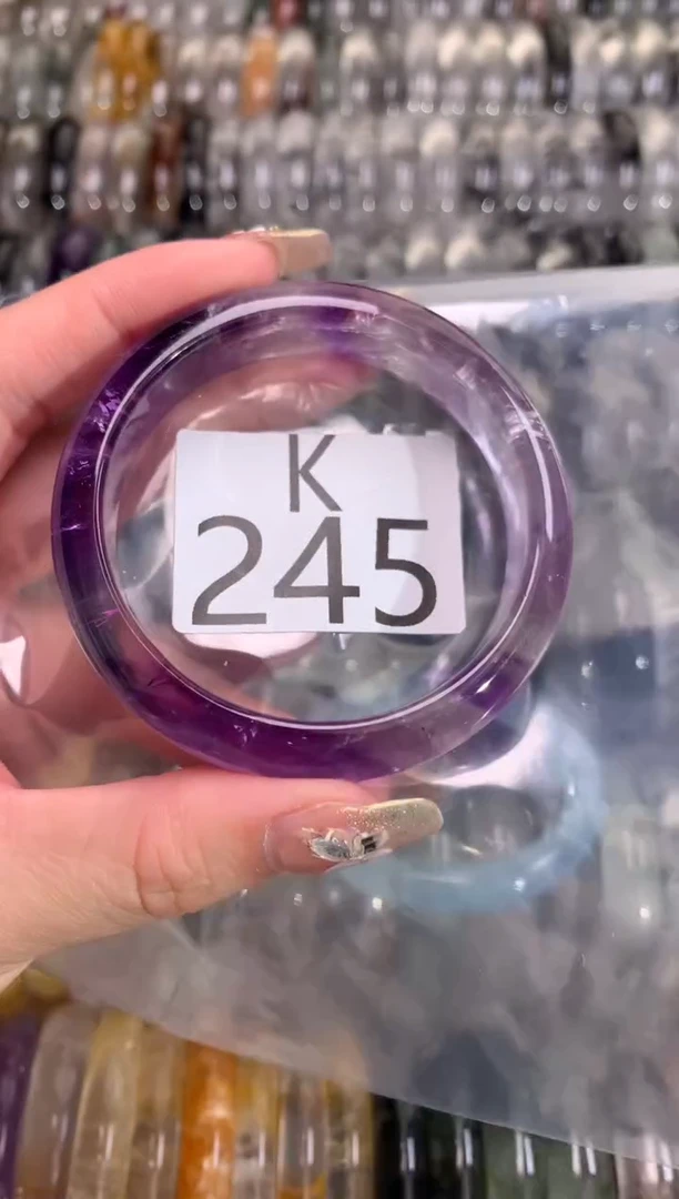 【闪购商品】水晶水晶手镯未镶嵌245-53