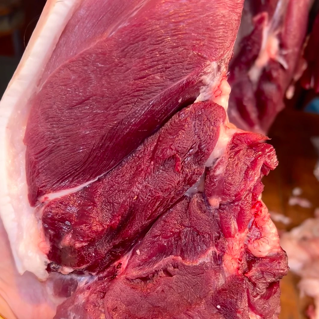 顺丰冷链配送湖南纯粮食喂养土猪《腿肉一斤尝鲜装》