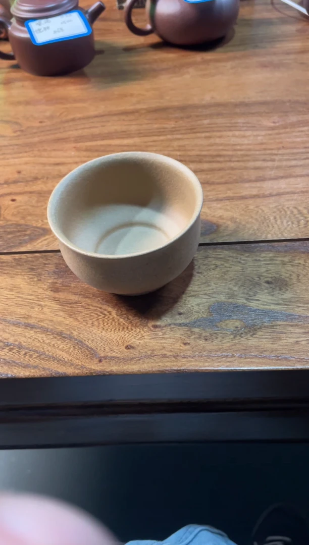 茶壶紫砂原矿黄段主人杯