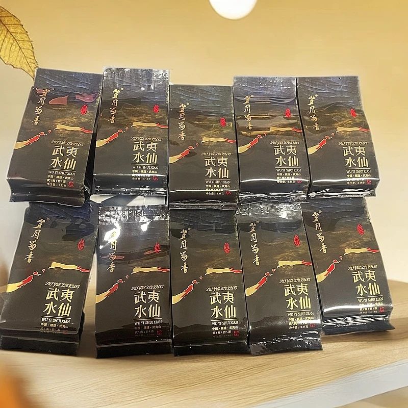武夷水仙8.35g*10包-溪谷留香岁月留香系列武夷岩茶