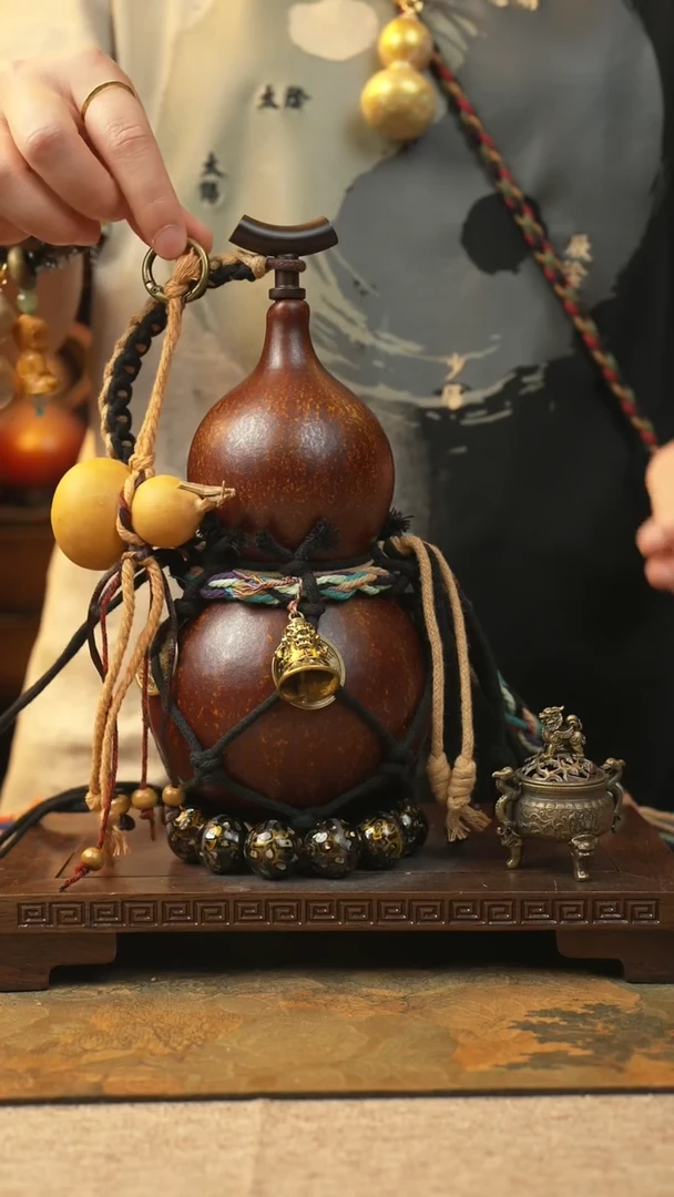 334大漆一物一拍记葫堂出品【不带手串】