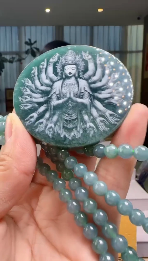 吊坠(赠链)未镶嵌翡翠多样性发其一HH@@60B7J11546