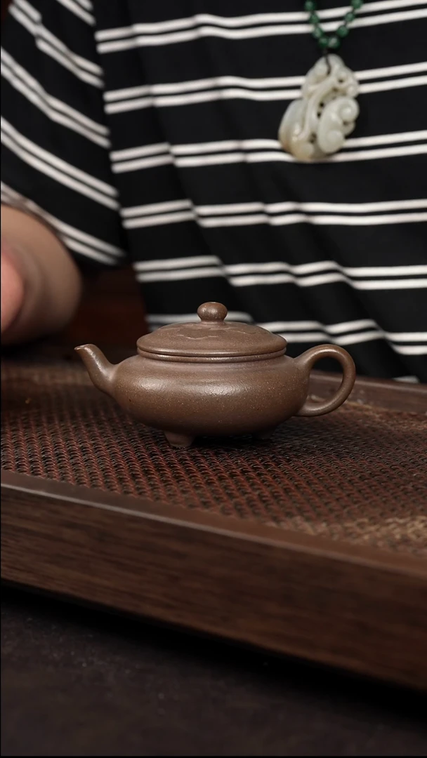 茶壶紫砂岩中泥六拼大彬如意