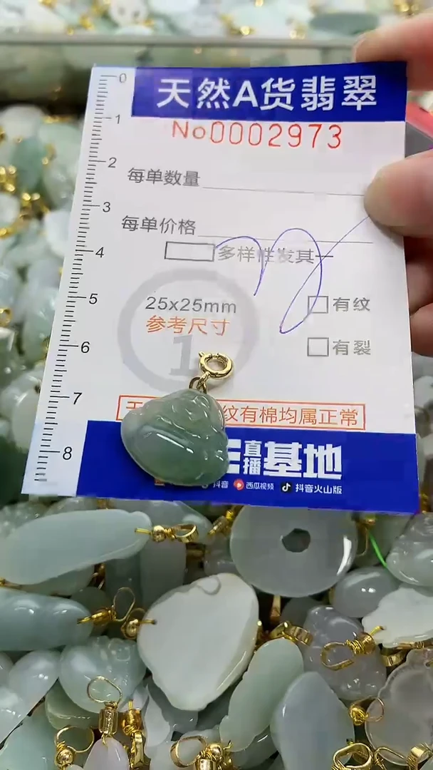 颈饰未镶嵌翡翠天然A货翡翠